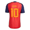 Spain OLMO #10 Custom Player Version Home Soccer Jersey World Cup 2026 - bestsoccerstore