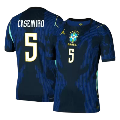 Brazil CASEMIRO #5 Custom Player Version Away Soccer Jersey World Cup 2026 - bestsoccerstore