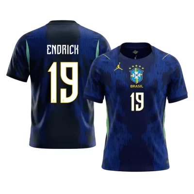 Brazil ENDRICK #19 Soccer Jersey Away Custom Shirt World Cup 2026 - bestsoccerstore