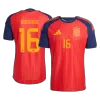 Spain RODRIGO #16 Custom Player Version Home Soccer Jersey World Cup 2026 - bestsoccerstore