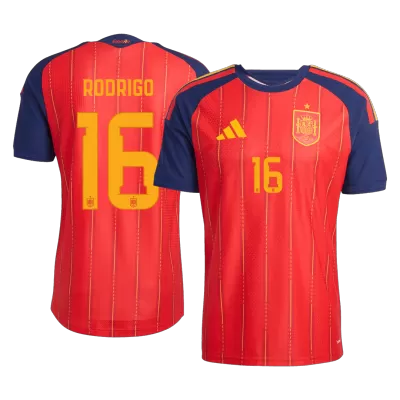 Spain RODRIGO #16 Custom Player Version Home Soccer Jersey World Cup 2026 - bestsoccerstore