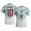 Portugal BERNARDO #10 Soccer Jersey Away Custom Shirt World Cup 2026 - bestsoccerstore