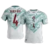 Portugal RÚBEN DIAS #4 Soccer Jersey Away Custom Shirt World Cup 2026 - bestsoccerstore