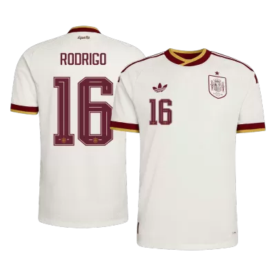 Spain RODRIGO #16 Custom Player Version Away Soccer Jersey World Cup 2026 - bestsoccerstore