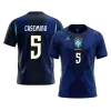 Brazil CASEMIRO #5 Soccer Jersey Away Custom Shirt World Cup 2026 - bestsoccerstore