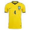 Brazil MARQUINHOS #4 Custom Player Version Home Soccer Jersey World Cup 2026 - bestsoccerstore