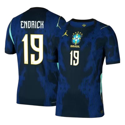 Brazil ENDRICK #19 Custom Player Version Away Soccer Jersey World Cup 2026 - bestsoccerstore