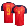 Spain GAVI #9 Soccer Jersey Home Custom Shirt World Cup 2026 - bestsoccerstore