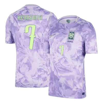 South Korea HEUNGMIN #7 Soccer Jersey Away Custom Shirt World Cup 2026 - bestsoccerstore