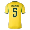 Brazil CASEMIRO #5 Soccer Jersey Home Custom Shirt World Cup 2026 - bestsoccerstore