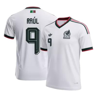 Mexico RAÚL #9 Soccer Jersey Away Custom Shirt World Cup 2026 - bestsoccerstore