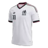 Mexico S.GIMENEZ #11 Soccer Jersey Away Custom Shirt World Cup 2026 - bestsoccerstore
