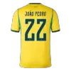 Brazil JOÃO PEDRO #22 Soccer Jersey Home Custom Shirt World Cup 2026 - bestsoccerstore