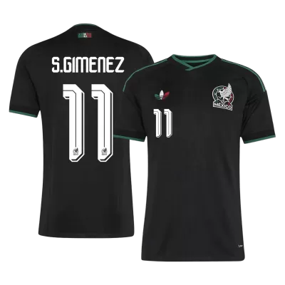 Mexico S.GIMENEZ #11 Custom Player Version Third Away Soccer Jersey World Cup 2026 - bestsoccerstore