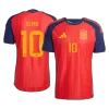 Spain OLMO #10 Custom Player Version Home Soccer Jersey World Cup 2026 - bestsoccerstore