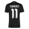 Mexico S.GIMENEZ #11 Custom Player Version Third Away Soccer Jersey World Cup 2026 - bestsoccerstore