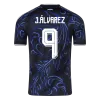 Argentina J. ÁLVAREZ #9 Soccer Jersey Away Custom Shirt World Cup 2026 - bestsoccerstore