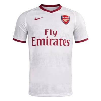 Arsenal 2007/08 Retro Jersey Away Soccer Shirt - bestsoccerstore