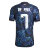 Argentina DE PAUL #7 Custom Player Version Away Soccer Jersey World Cup 2026 - bestsoccerstore