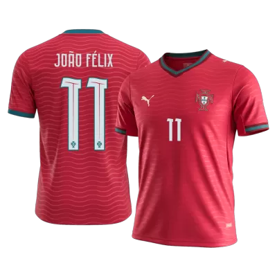 Portugal JOÃO FÉLIX #11 Soccer Jersey Home Custom Shirt World Cup 2026 - bestsoccerstore