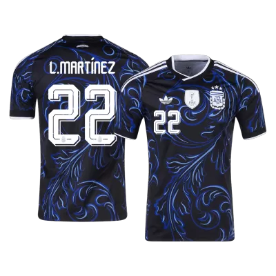 Argentina L. MARTÍNEZ #22 Soccer Jersey Away Custom Shirt World Cup 2026 - bestsoccerstore
