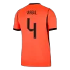 Netherlands VIRGIL #4 Soccer Jersey Home Custom Shirt World Cup 2026 - bestsoccerstore