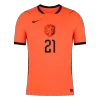 Netherlands F.DE JONG #21 Custom Player Version Home Soccer Jersey World Cup 2026 - bestsoccerstore