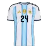 Argentina E. FERNÁNDEZ #24 Player Version Home Soccer Jersey World Cup 2026 - bestsoccerstore