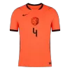 Netherlands VIRGIL #4 Custom Player Version Home Soccer Jersey World Cup 2026 - bestsoccerstore