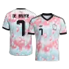 Belgium DE BRUYNE #7 Soccer Jersey Away Custom Shirt World Cup 2026 - bestsoccerstore