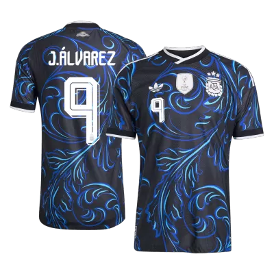 Argentina J. ÁLVAREZ #9 Custom Player Version Away Soccer Jersey World Cup 2026 - bestsoccerstore