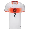 Netherlands XAVI #7 Soccer Jersey Away Custom Shirt World Cup 2026 - bestsoccerstore