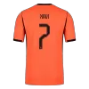 Netherlands XAVI #7 Custom Player Version Home Soccer Jersey World Cup 2026 - bestsoccerstore