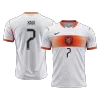 Netherlands XAVI #7 Custom Player Version Away Soccer Jersey World Cup 2026 - bestsoccerstore