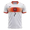 Netherlands XAVI #7 Custom Player Version Away Soccer Jersey World Cup 2026 - bestsoccerstore