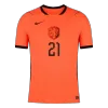 Netherlands F.DE JONG #21 Custom Player Version Home Soccer Jersey World Cup 2026 - bestsoccerstore