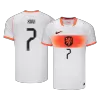 Netherlands XAVI #7 Soccer Jersey Away Custom Shirt World Cup 2026 - bestsoccerstore