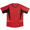 Belgium World Cup 2002 Retro Jersey Home Soccer Shirt - bestsoccerstore