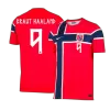 Norway BRAUT HAALAND #9 Soccer Jersey Home Custom Shirt World Cup 2026 - bestsoccerstore