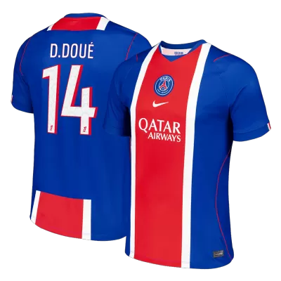 PSG D.DOUÉ #14 Soccer Jersey Home Custom Shirt 2026/27 - bestsoccerstore