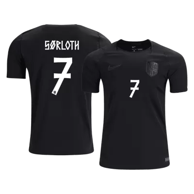 Norway SØRLOTH #7 Soccer Jersey Away Shirt World Cup 2026 - bestsoccerstore