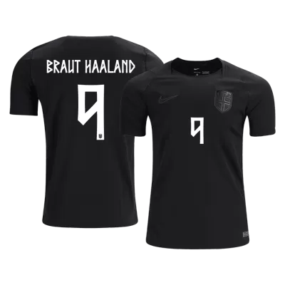 Norway BRAUT HAALAND #9 Soccer Jersey Away Shirt World Cup 2026 - bestsoccerstore