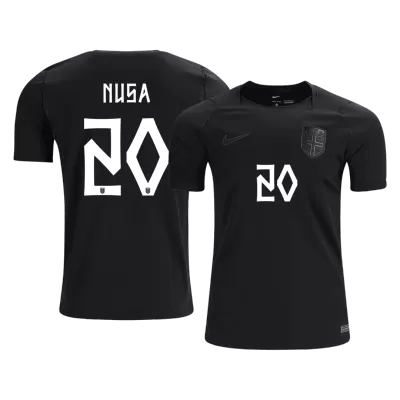 Norway NUSA #20 Soccer Jersey Away Custom Shirt World Cup 2026 - bestsoccerstore