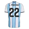 L.MARTINEZ #22 Argentina Soccer Jersey Home Shirt World Cup 2026 - bestsoccerstore