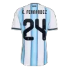 Argentina E. FERNANDEZ #24 Player Version Home Soccer Jersey World Cup 2026 - bestsoccerstore