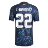 Argentina L. MARTINEZ #22 Custom Player Version Away Soccer Jersey World Cup 2026 - bestsoccerstore