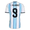 Argentina J.ALVAREZ #9 Home Player Version Soccer Jersey World Cup 2026 - bestsoccerstore