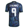 Argentina J. ALVAREZ #9 Custom Player Version Away Soccer Jersey World Cup 2026 - bestsoccerstore