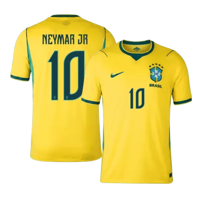 Brazil NEYMAR JR #10 Soccer Jersey Home Custom Shirt World Cup 2026 - bestsoccerstore