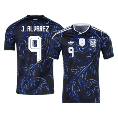 Argentina J. ALVAREZ #9 Soccer Jersey Away Custom Shirt World Cup 2026 - bestsoccerstore